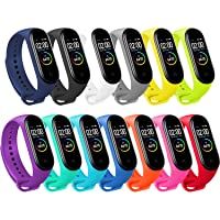 Los mejores  - BANGTING 13 PCS Correa Compatible con Pulseras Xiaomi Mi Band 3-4- Correas para Fundas Mi Band 3 Mi Inteligente Band 4…